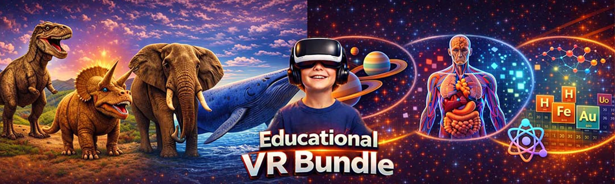 Educational VR Apps Bundle